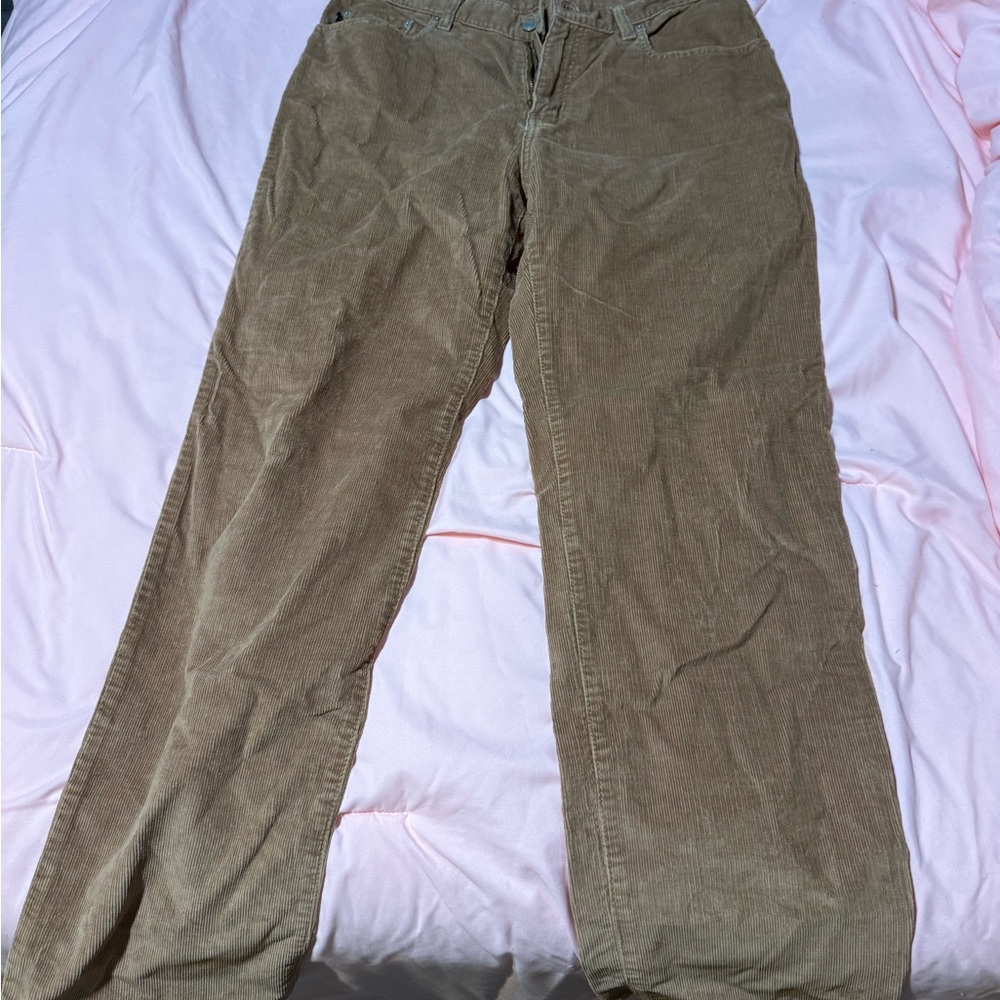 Ralph Lauren womens Brown Corduroy Pants